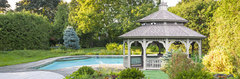 Gazebos From Lancaster County Backyard come with many options to make it truly a relaxing place to enjoy!