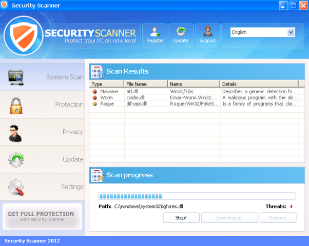 Security scanner dll что это