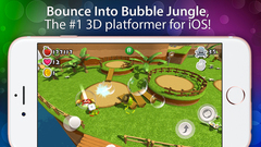 Adventure Through A 3D World On The Bubble Jungle App<br />
Now Available in the App Store and on Google Play