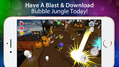 Adventure Through A 3D World On The Bubble Jungle App<br />
Now Available in the App Store and on Google Play