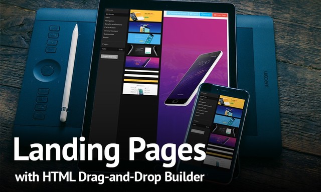 Create and Customize Landing Pages in 30 Minutes With HTML Builder Templates