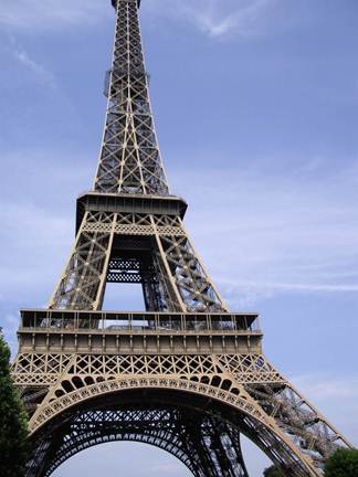 Eiffel Tower in Paris, France, one of many sights visited by Left Bank Writers Retreat participants