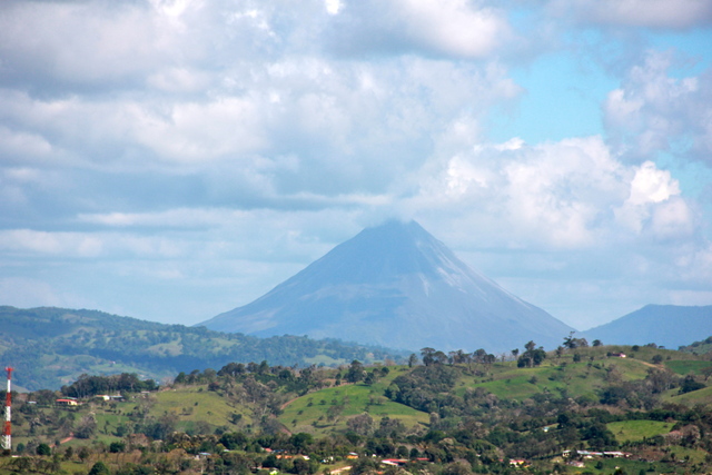 The iconic Arenal Volcano