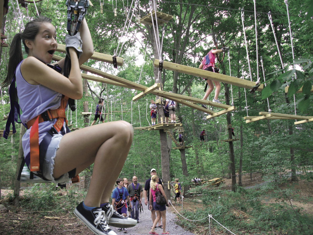 Aerial Adventure Parks In CT, MD, MA, MI, NY, & VA To Celebrate Arbor