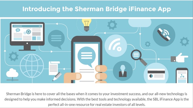 Access multiple calculators, checklists, guides and more at Sherman Bridge iFinance App. This one-stop resource is designed to help you get the most out of your money.