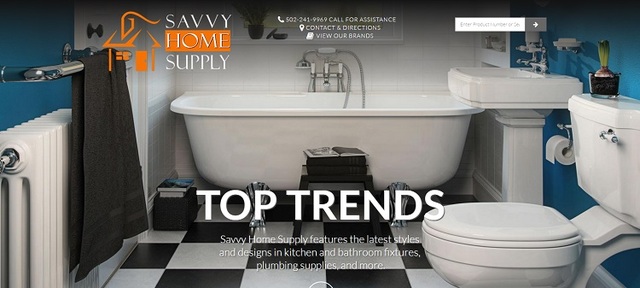 Savvy Home Supply, a Louisville, KY-based kitchen and bath remodeling company, launches a digital showroom featuring thousands of products.