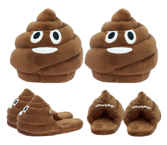 PlushMoji emoji slippers