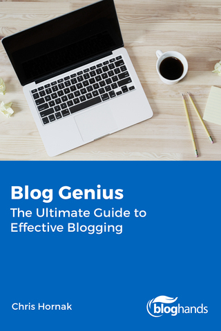 Cover of the ebook "Blog Genius".