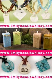 EmilyRoseJewellery.com Offers monogrammed silver bracelets,rings,pendants, and personalized gifts