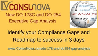 ConsuNova offers new Executive Gap Analysis, optimized to discover DO-178C and DO-254 certification Gaps with practical …