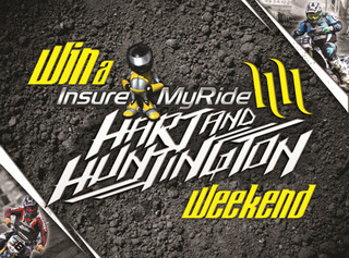 Go behind the scenes with Hart & Huntington in the InsureMyRide Race Weekend Competition