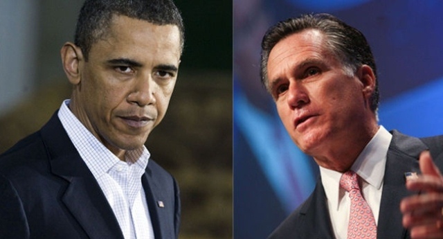 Obama and Romney Online Performance