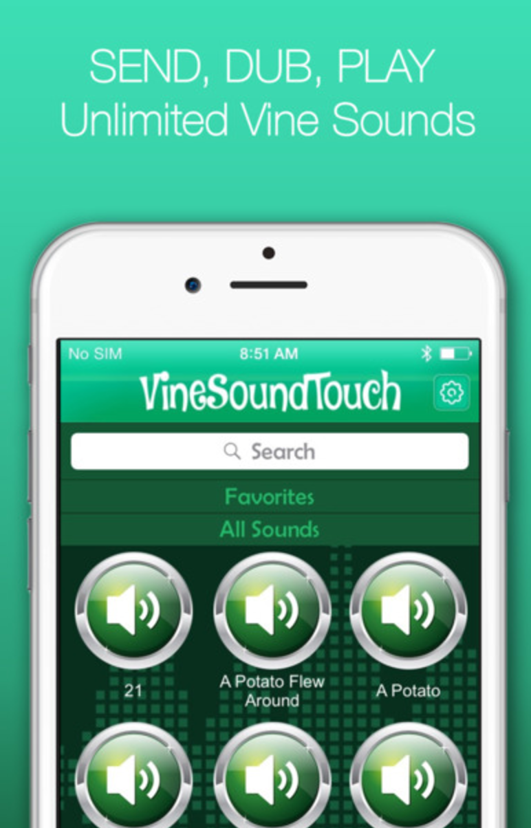 Innovative New Sound Board App, Vine Sound Touch, Now Available On The