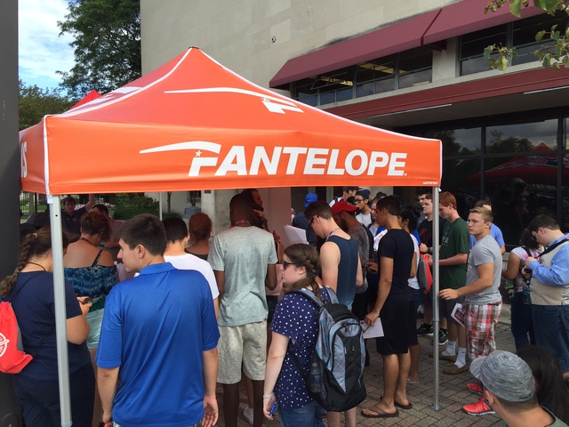 University of Detroit Mercy Titans fans Join the Herd with the Fantelope Fan Engagement Mobile App.