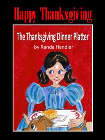 Cover of Randa Handler's children's book that circulates as Thanksgiving card