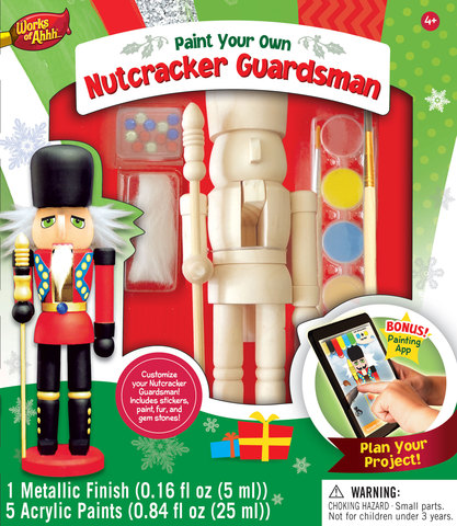 MasterPieces Works of Ahhh nutcracker craft kit