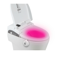 Goldmore designs new LED toilet sensor light in rainy drop shape