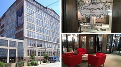 Honeywick is located in the Glassworks Building in downtown Louisville at 815 West Market St. The company creates custom websites and software and provides digital marketing services & web hosting.