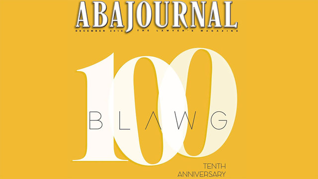 ABA Journal's Blawg 100