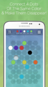 Developed by Desdoo, Hexadots is a completely new and super-addictive variation on a color matching game. 