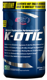 Pre-Workout Product K-OTIC Remains A Worldwide Best-Seller Amid Recent FDA DMAA Crackdown