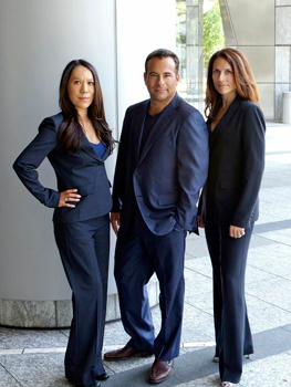 Alicia Olivares, Lee Feldman, and Gina Browne