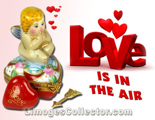 Love Is In the Air With Valentine's Day French Limoges Box Gifts At LimogesCollector.com