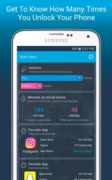  Track and monitor the total minutes you spend on social media, texting, listing to music, and much more.