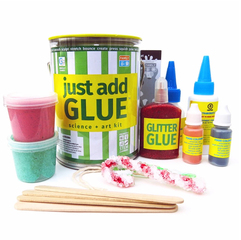 Sticky Situation from Griddly Games with Just Add Glue STEM Kit