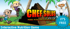 Chef Solus and The Food Pyramid Adventure Game