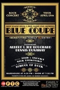 Blue Coupe Benefit Concert Flyer