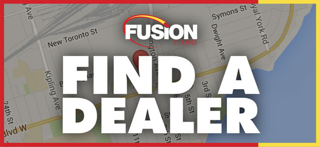 Fusion Stone says it has more than 1,500 Fusion Stone dealers across Canada and it has lots of options. 