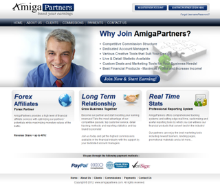 AmigaFX launches its Affiliate Program - AmigaPartners.com