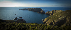The Island of Brecqhou is a short boat ride from Sark