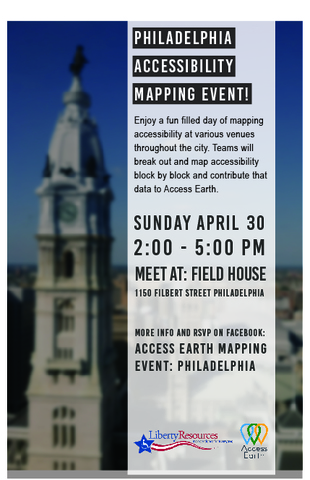 Access Earth Holds Accessible Access Mapping Event in Philadelphia, PA