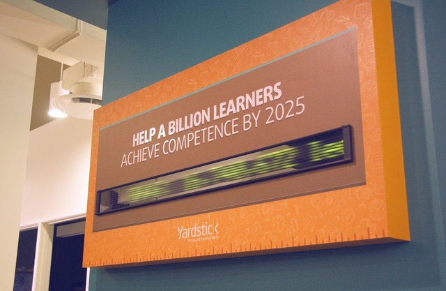 Yardstick Testing and Training - 1 billion learners by 2025
