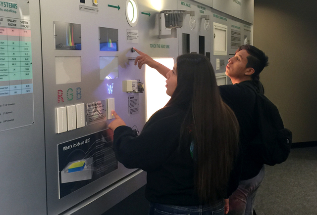 Native American students from previous Tour visited SCE's Energy Discovery Center in Irwindale, California.