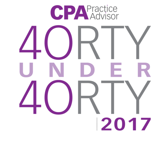 Caleb Jenkins, age 23, recognized as youngest Top '40 Under 40' in Accounting Profession by CPA Practice Advisor.