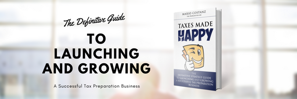 Author Mario Costanz takes you on a journey through his rise from GED to Garbageman to Graduate School and to CEO of the Fastest Growing Tax Business, Happy Tax.