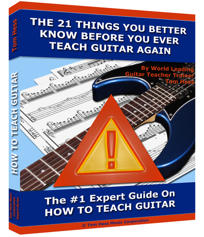 How To Teach Guitar Course By Tom Hess