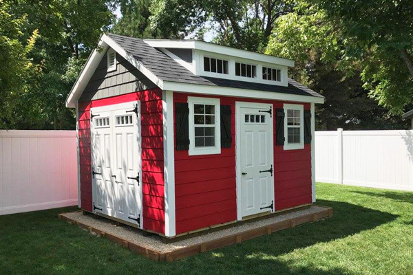 sheds with lofts » north country sheds