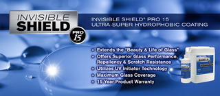 Unelko Corporation Announces the Launch of their Invisible Shield PRO 15 Glass Coating and Microburst Application Machin…