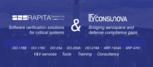 ConsuNova and Rapita DO-178C Solution Partnership