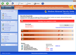 Windows Virus Hunter Uses Exaggerated Spyware Reports to Lure PC Users to its Scam