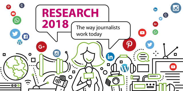 news aktuell survey "Research 2018": The way journalists work today