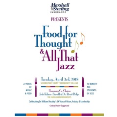 It's Time for Food for Thought & All That Jazz at SUNY SCCC with Honorary Co-Chairs, The Fabulous Beekman Boys