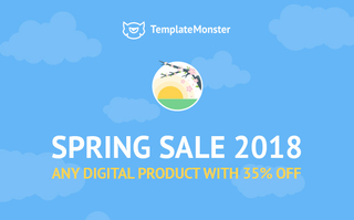 TemplateMonster Spring 2018 Sale. Save 35% on Any Theme 