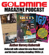 Banner for Harvey Kubernik's Goldmine Magazine Podcast