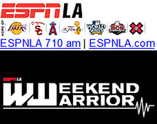 ESPNLA 710 am radio Weekend Warrior Broadcast with host Dr. Klapper