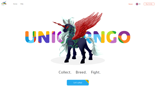 UnicornGo a revolutionary collectiona-based online game.